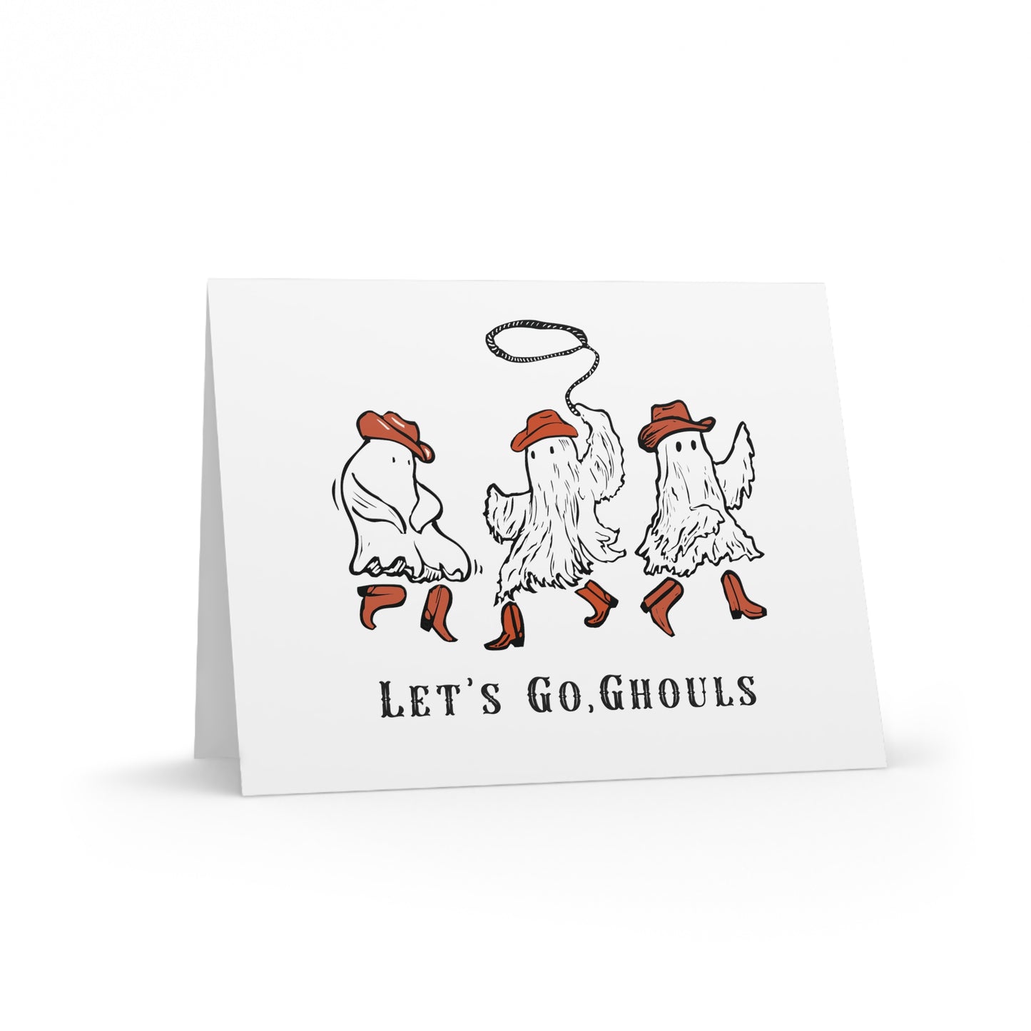 Halloween Greeting Cards - Let's Go Ghouls - Spooky Cards for Trick or Treaters, October Celebrations, Fun Invitations, Whimsical [...]
