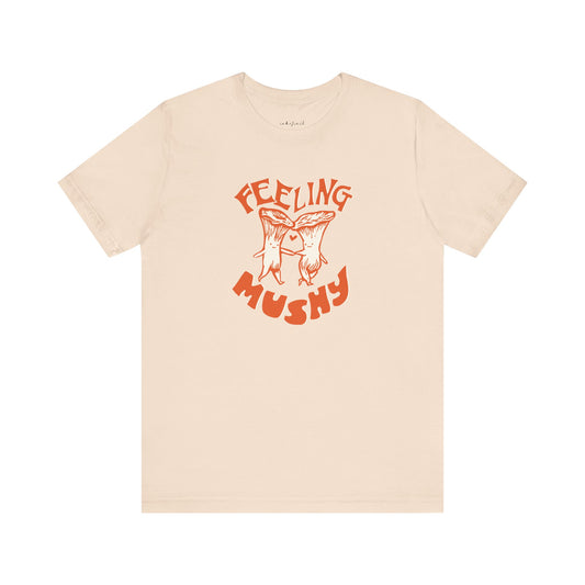 Feeling Mushy Cute Mushroom Graphic Tee
