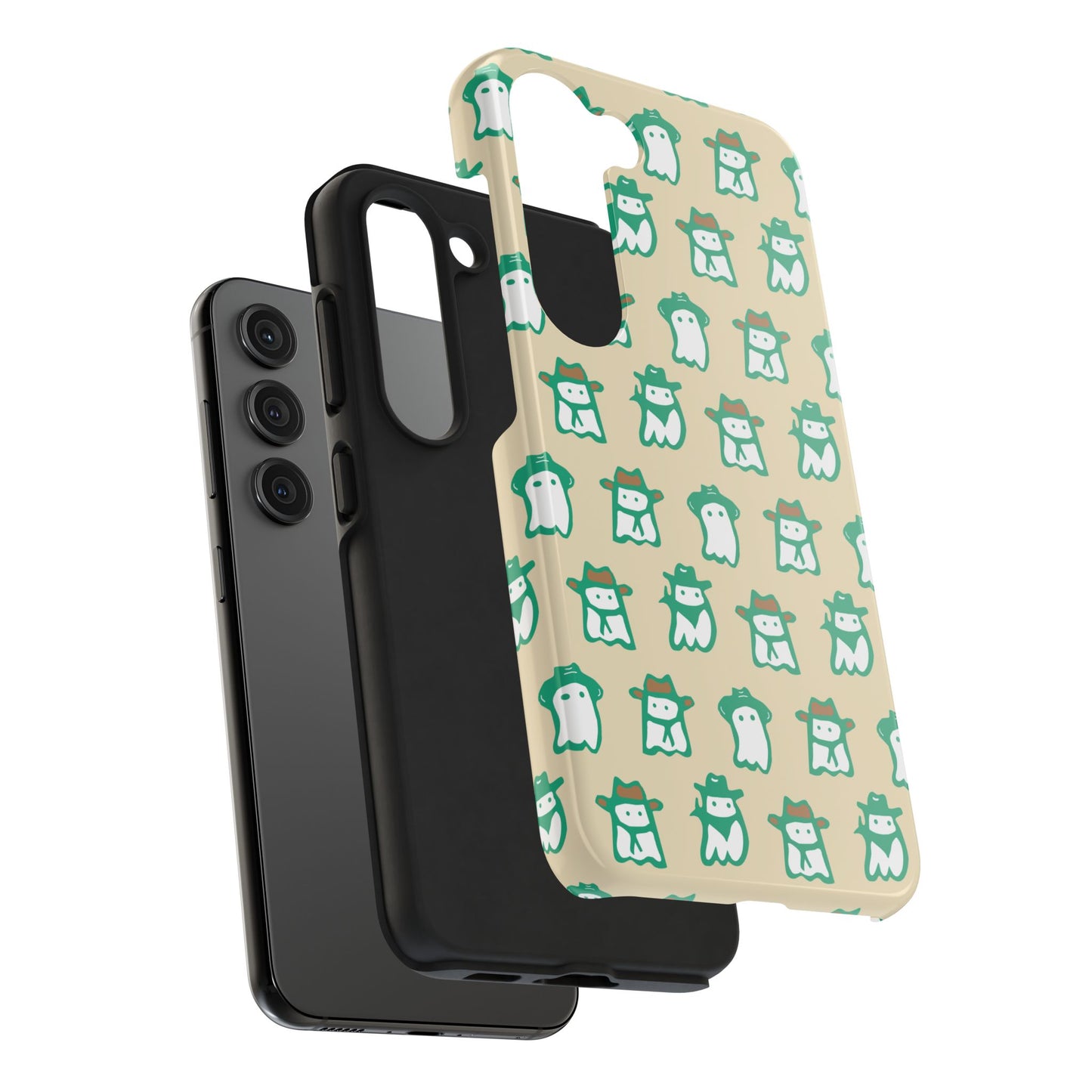 Retro Colored Geometric UFO Tough Phone Case - Desert Western UFO Accessories