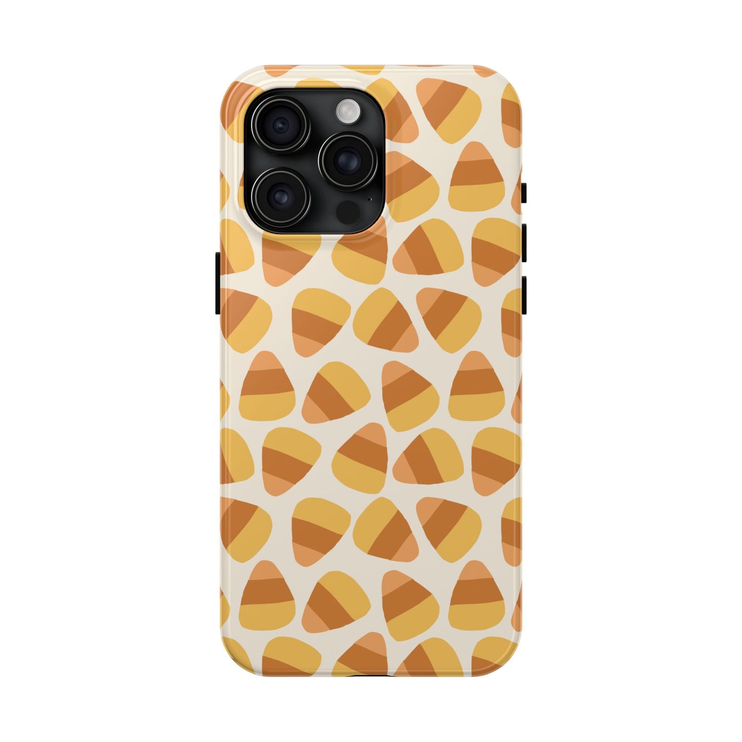 Candy Corn Phone Case | Durable Tough Cases for Halloween, Fall, Unique Gift, Festive Style, Autumn Vibes