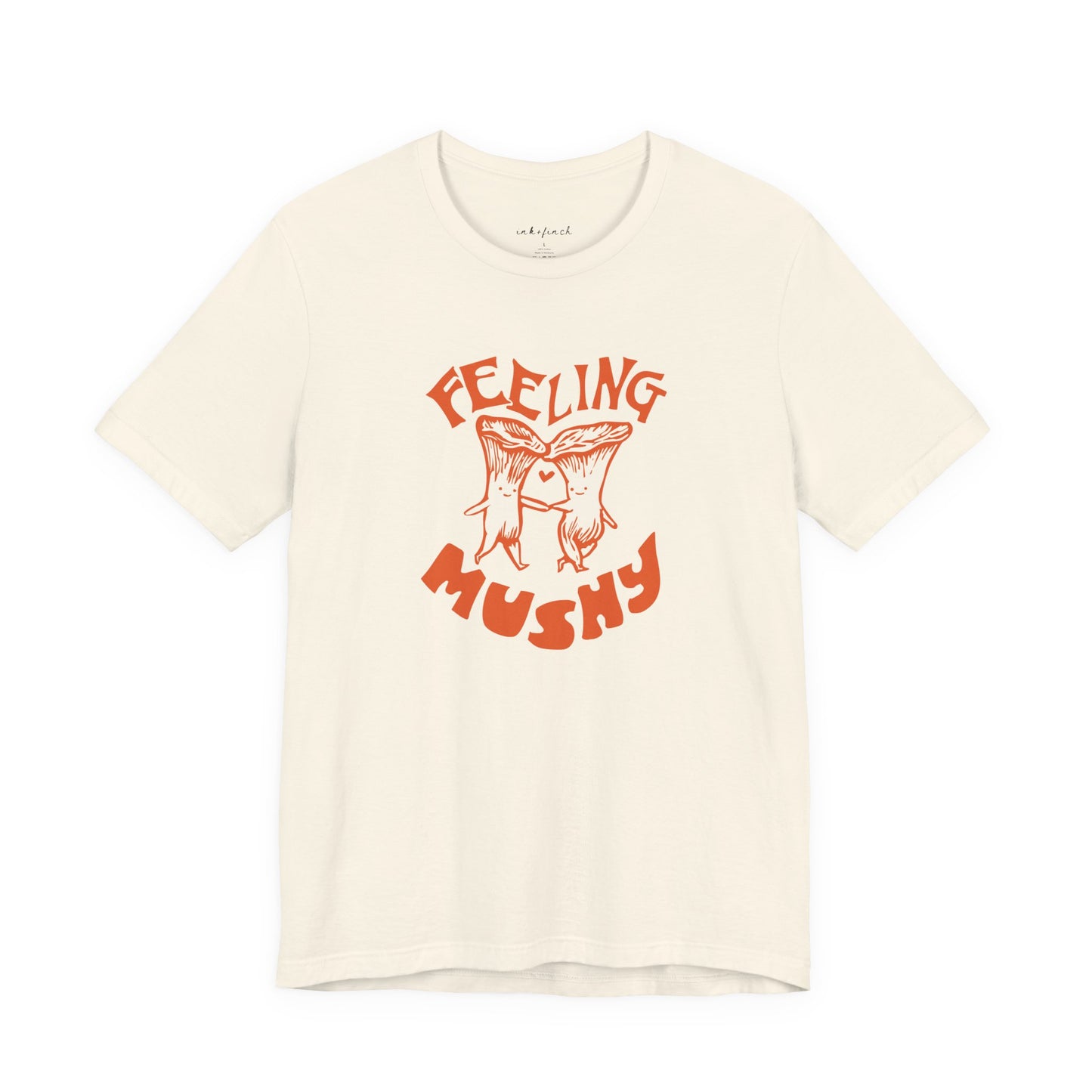 Feeling Mushy Cute Mushroom Graphic Tee