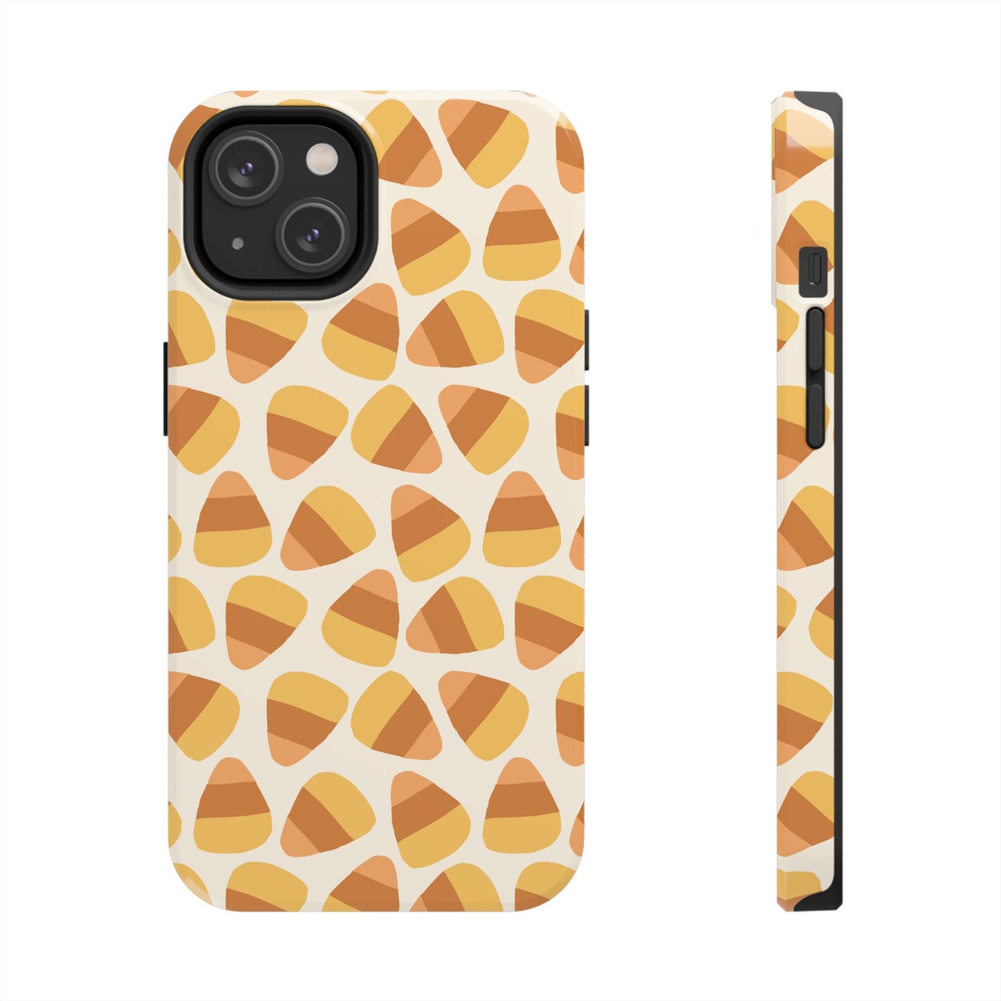Candy Corn Phone Case | Durable Tough Cases for Halloween, Fall, Unique Gift, Festive Style, Autumn Vibes