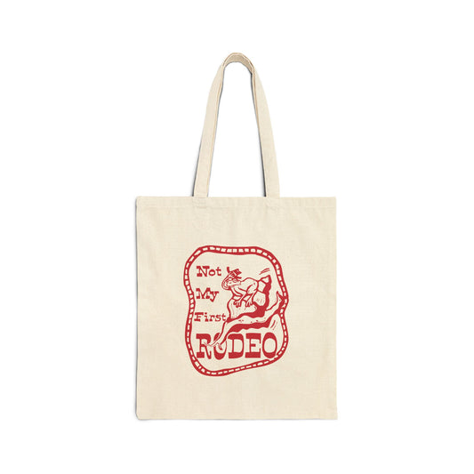 Rodeo Cotton Canvas Tote Bag | Not My First Rodeo | Stylish Grocery Bag, Eco-Friendly Market Tote, Gift for Cowgirl, Rustic Decor, [...]