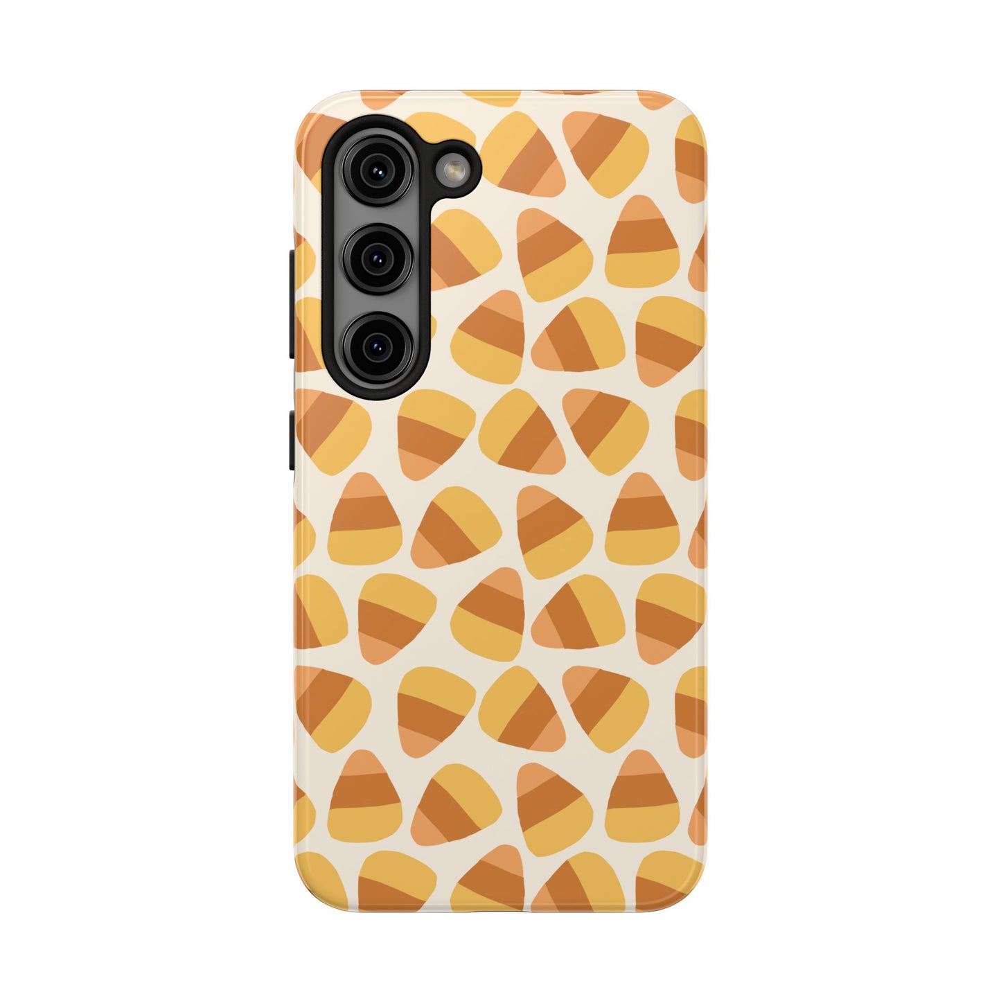 Candy Corn Phone Case | Durable Tough Cases for Halloween, Fall, Unique Gift, Festive Style, Autumn Vibes