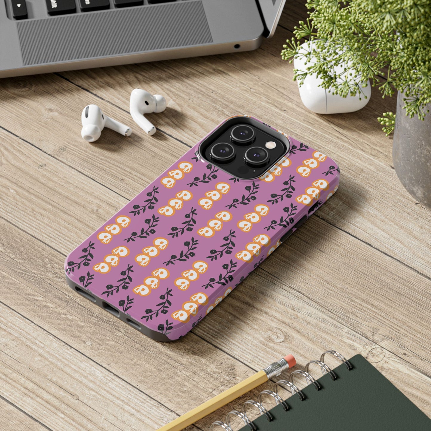 Floral Tough Phone Cases - Vibrant Protection for Your Device, Cute Gift for Her, Smartphone Cover, Stylish Floral Design, Men & [...]