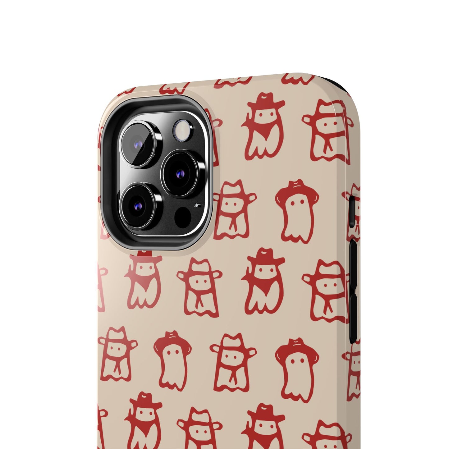 Cute Cartoon Cowboy Ghosts Halloween Western Phone Case - Tough & Stylish Protection