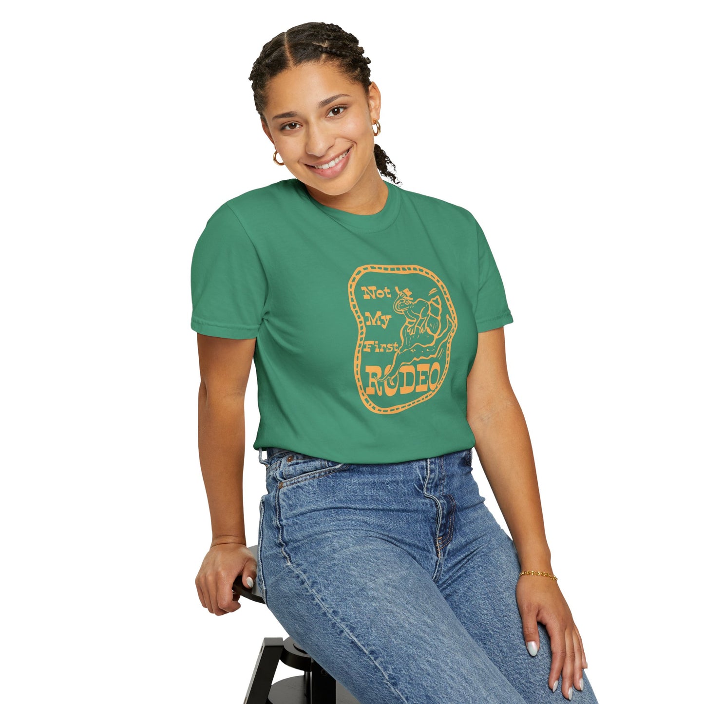 Rodeo Themed Unisex T-Shirt, Funny Graphic Tee, Western Apparel, Casual Wear, Gift for Rodeo Lovers, Summer Outfit