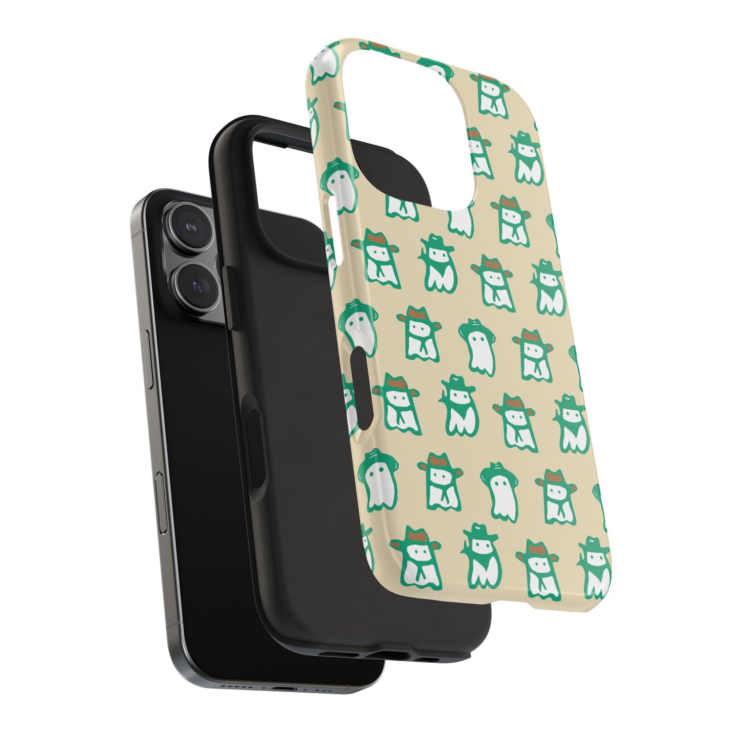 Retro Colored Geometric UFO Tough Phone Case - Desert Western UFO Accessories