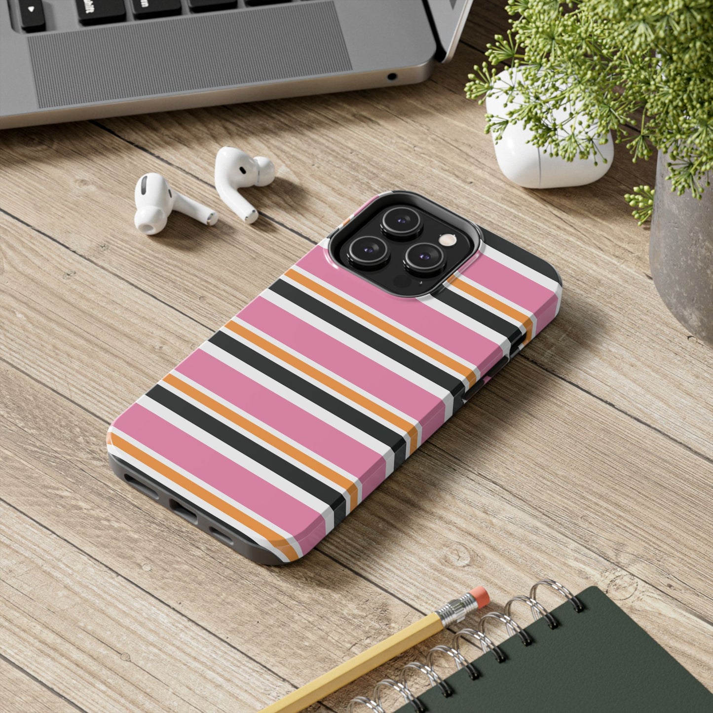 Stylish Striped Tough Phone Cases for Trendy Protection, Fashionable Gift for Her, Unique Accessory for Style Lovers, Perfect for [...]