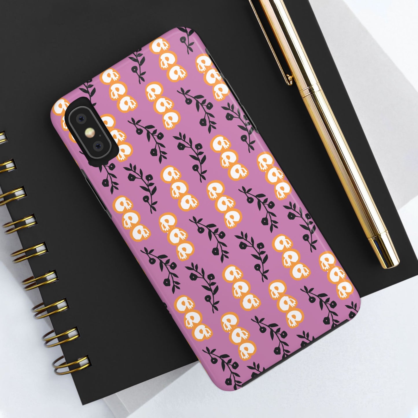 Floral Tough Phone Cases - Vibrant Protection for Your Device, Cute Gift for Her, Smartphone Cover, Stylish Floral Design, Men & [...]