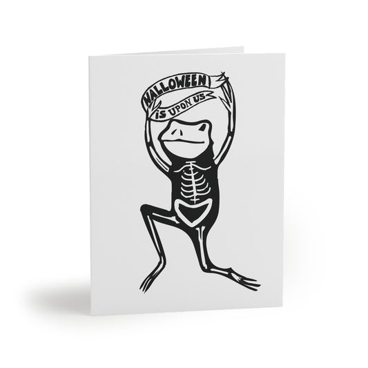 Halloween Greeting Cards with Whimsical Frog Design - Perfect for Spooky Season Celebrations, Unique Invitations, Fall Festivities, [...]