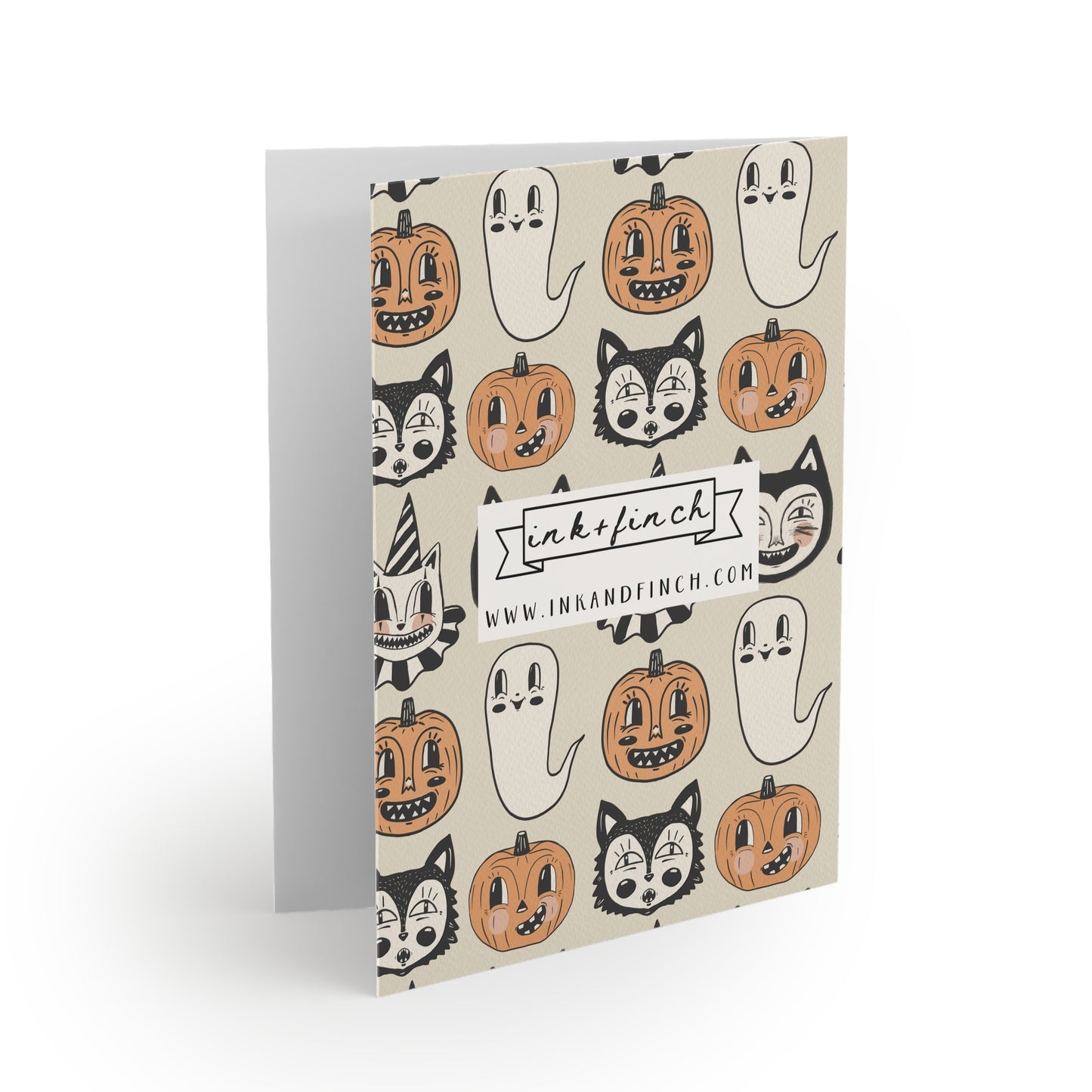 Halloween Greeting Cards - Fun & Whimsical Designs for Spooky Seasons, Perfect for Parties, Invitations, Autumn Celebrations