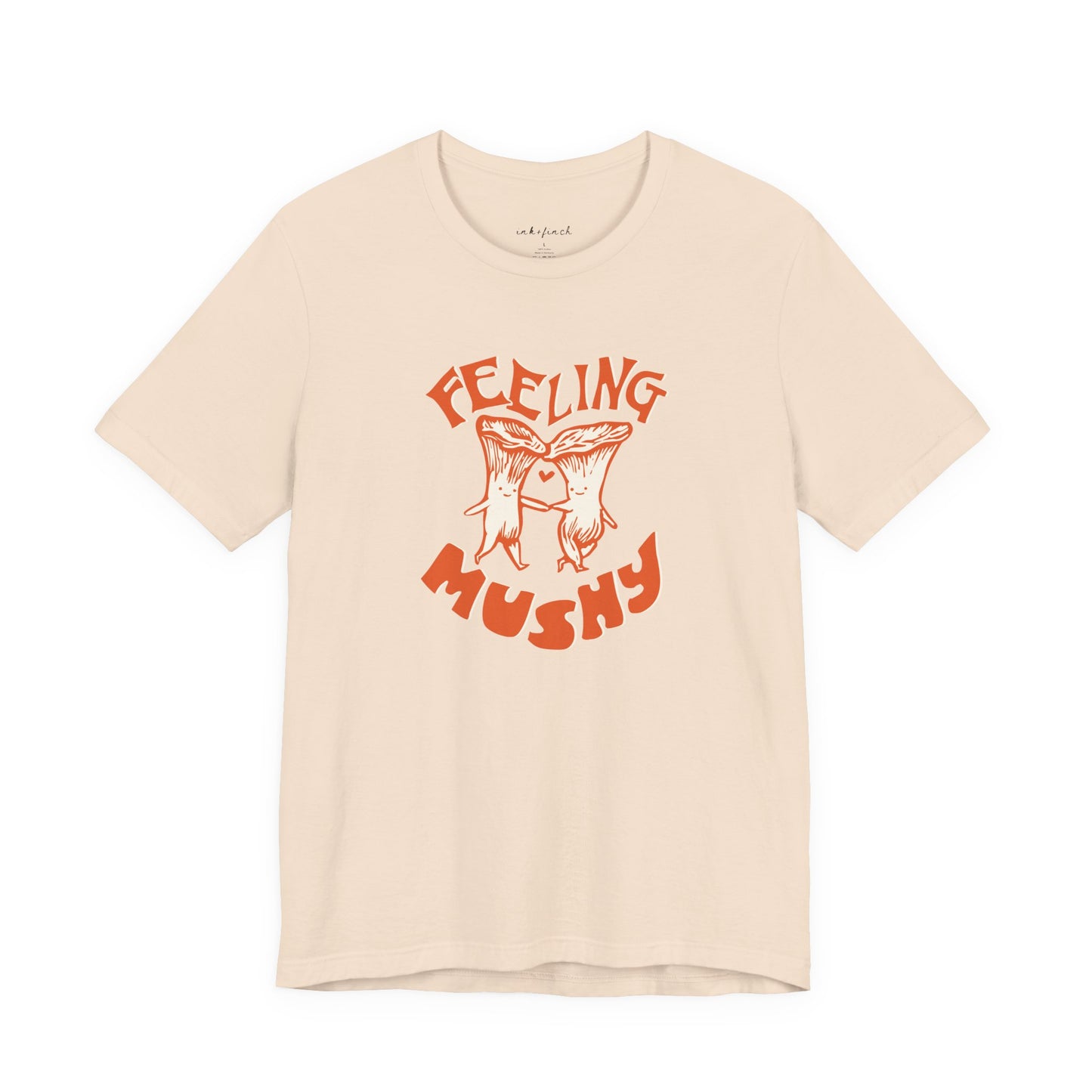 Feeling Mushy Cute Mushroom Graphic Tee