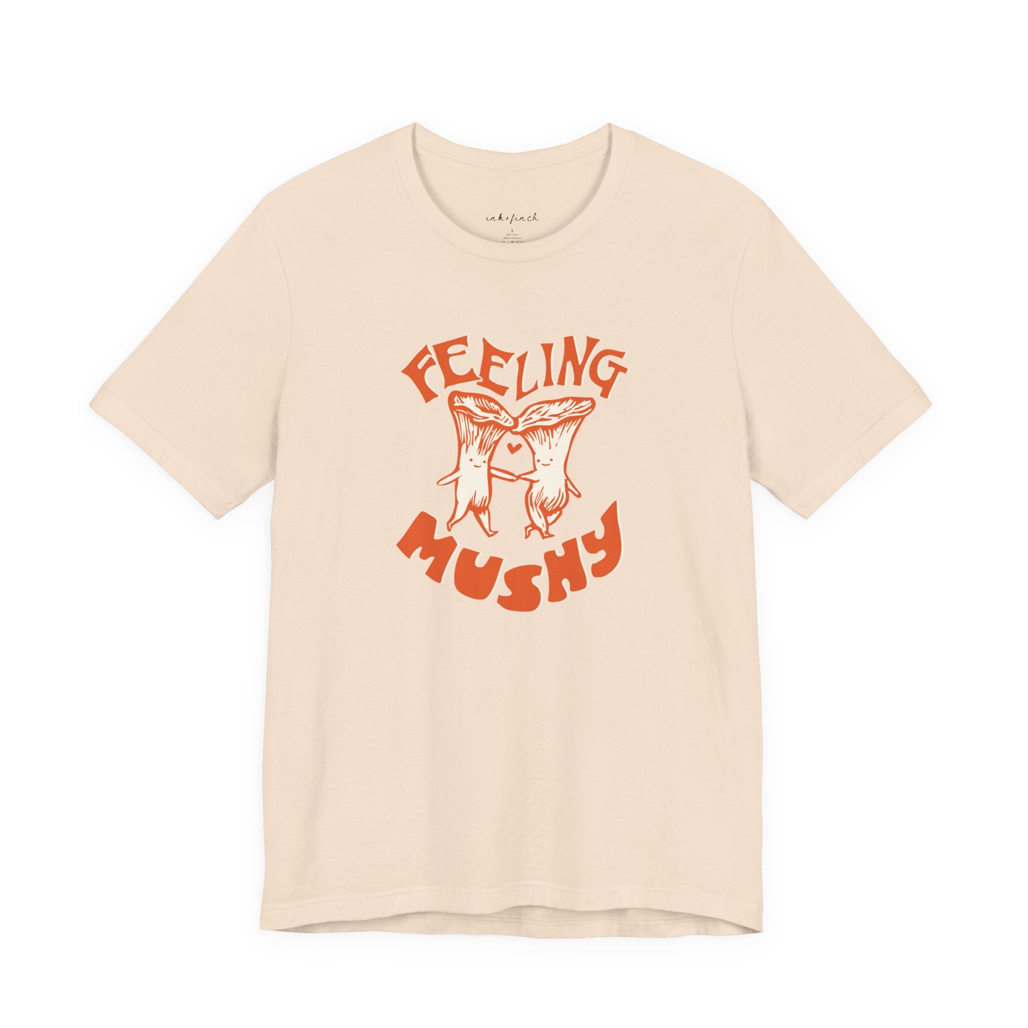 Feeling Mushy Cute Mushroom Graphic Tee