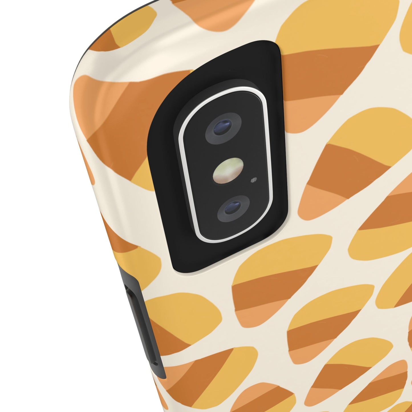 Candy Corn Phone Case | Durable Tough Cases for Halloween, Fall, Unique Gift, Festive Style, Autumn Vibes