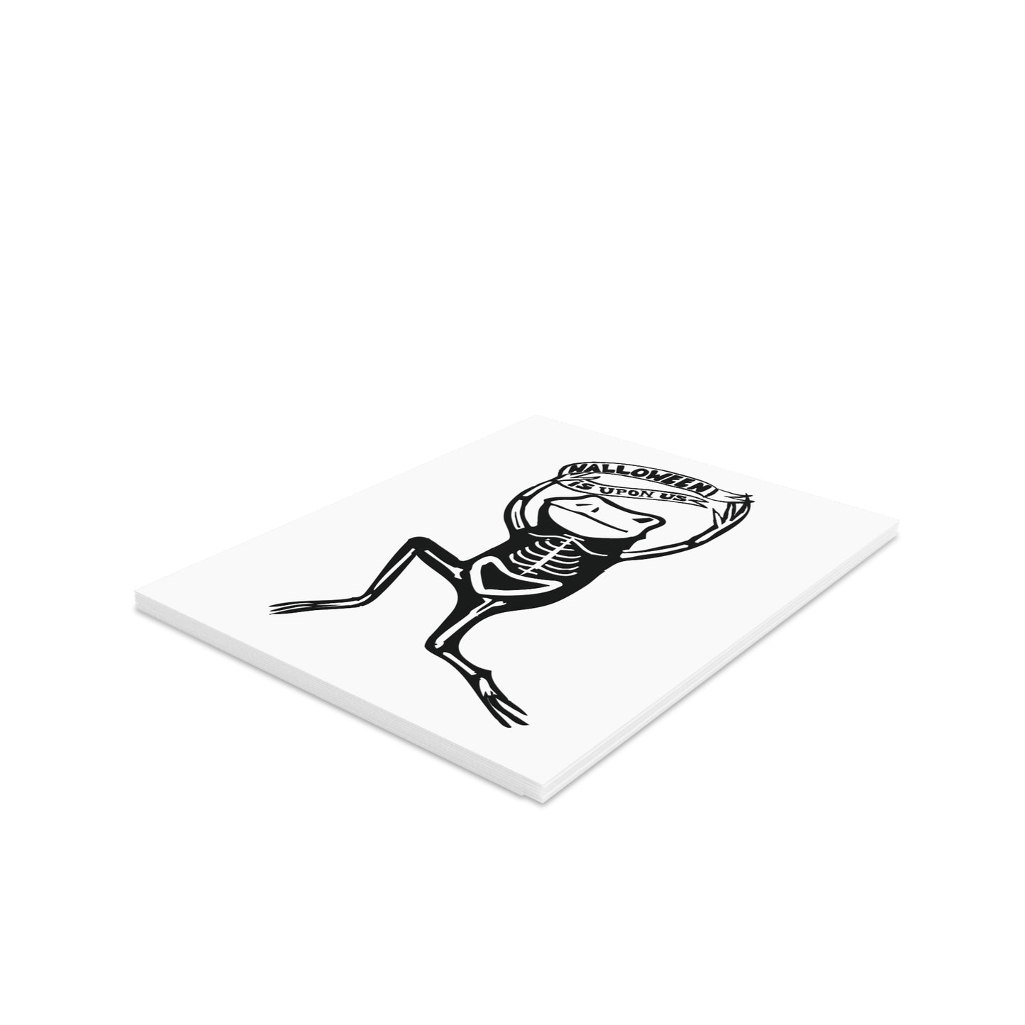 Halloween Greeting Cards with Whimsical Frog Design - Perfect for Spooky Season Celebrations, Unique Invitations, Fall Festivities, [...]