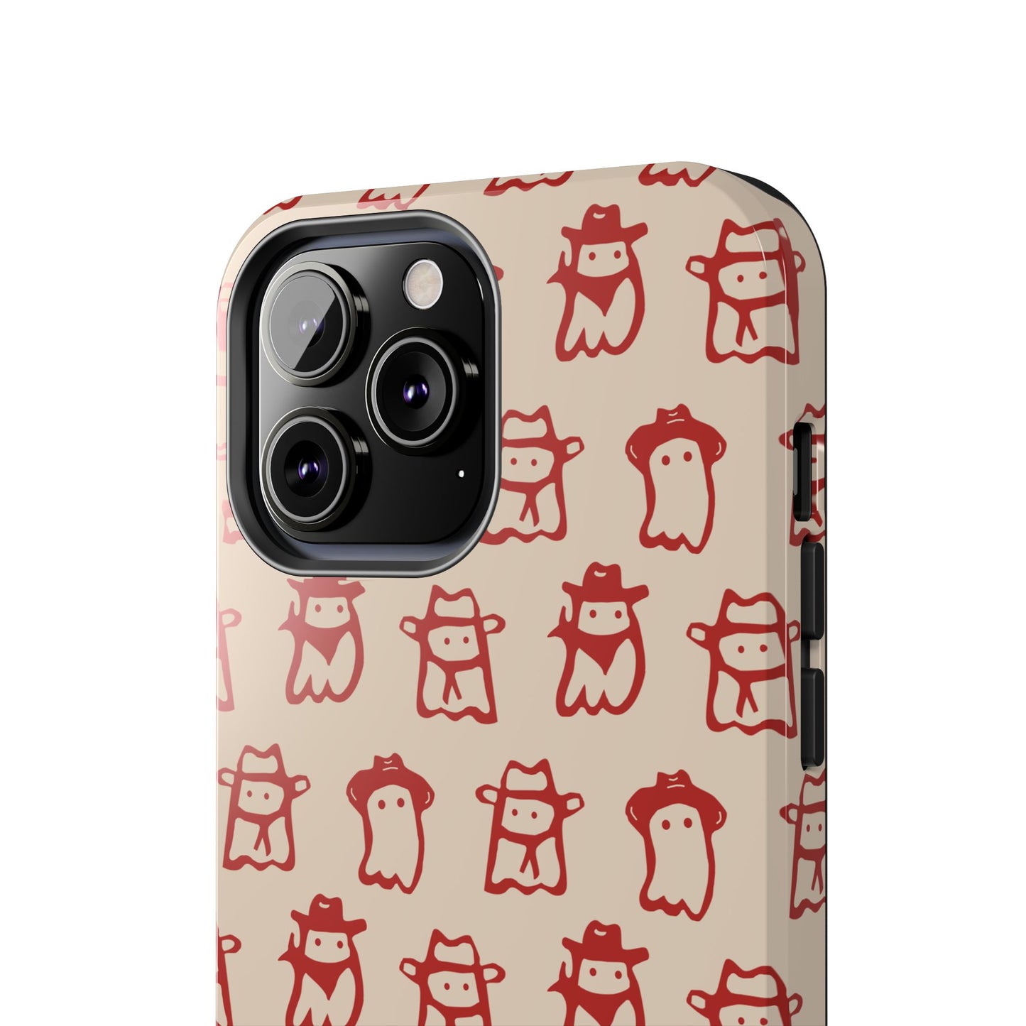 Cute Cartoon Cowboy Ghosts Halloween Western Phone Case - Tough & Stylish Protection