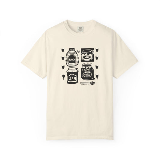 Vintage Style Honey & Jam Unisex T-Shirt - Perfect for Food Lovers