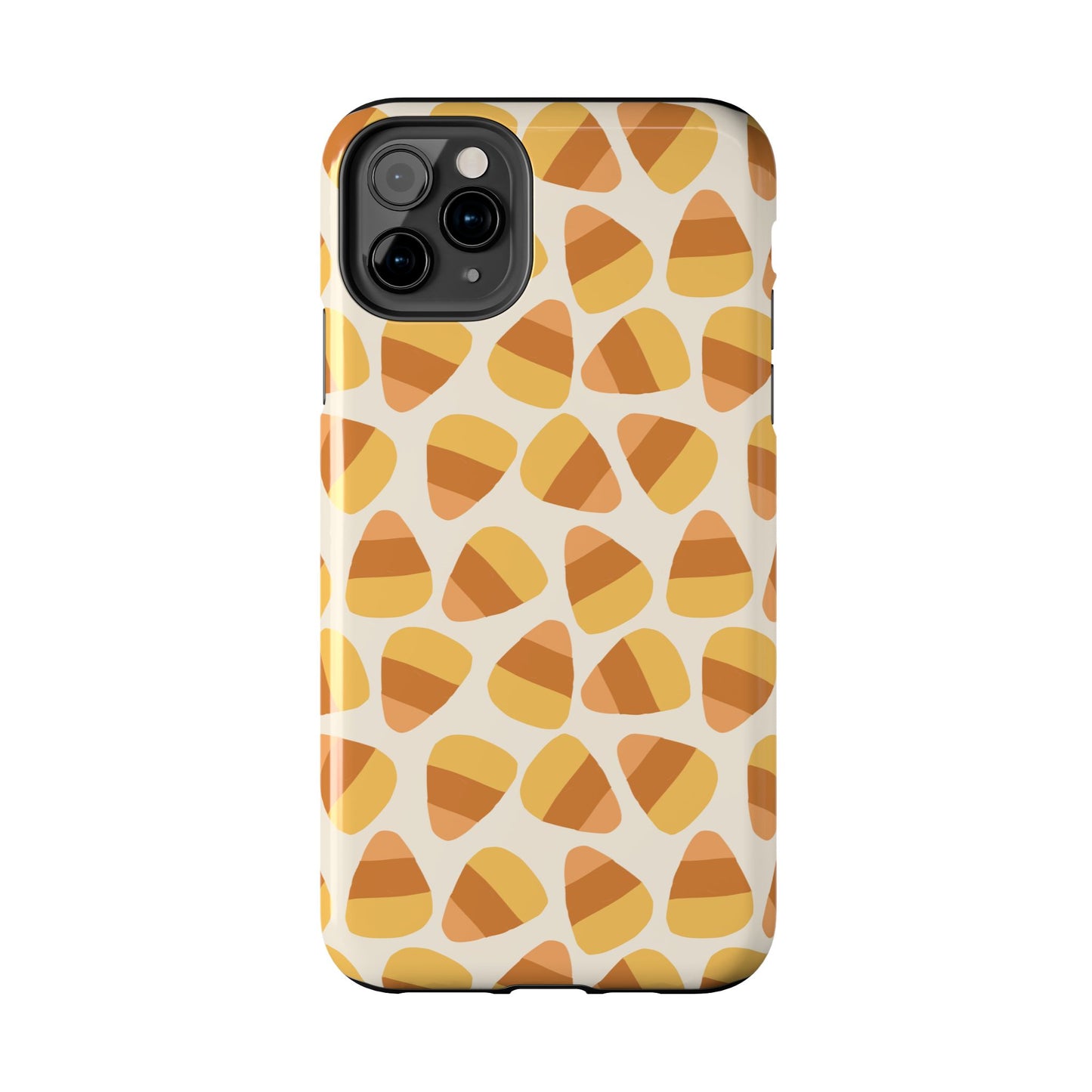 Candy Corn Phone Case | Durable Tough Cases for Halloween, Fall, Unique Gift, Festive Style, Autumn Vibes