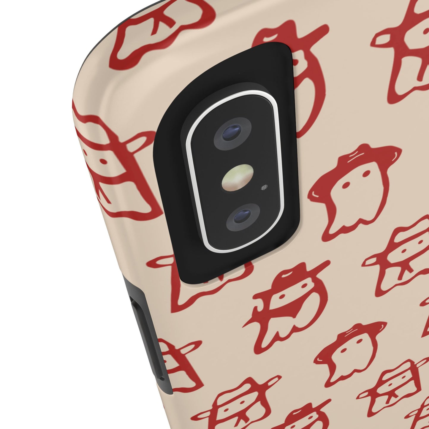 Cute Cartoon Cowboy Ghosts Halloween Western Phone Case - Tough & Stylish Protection