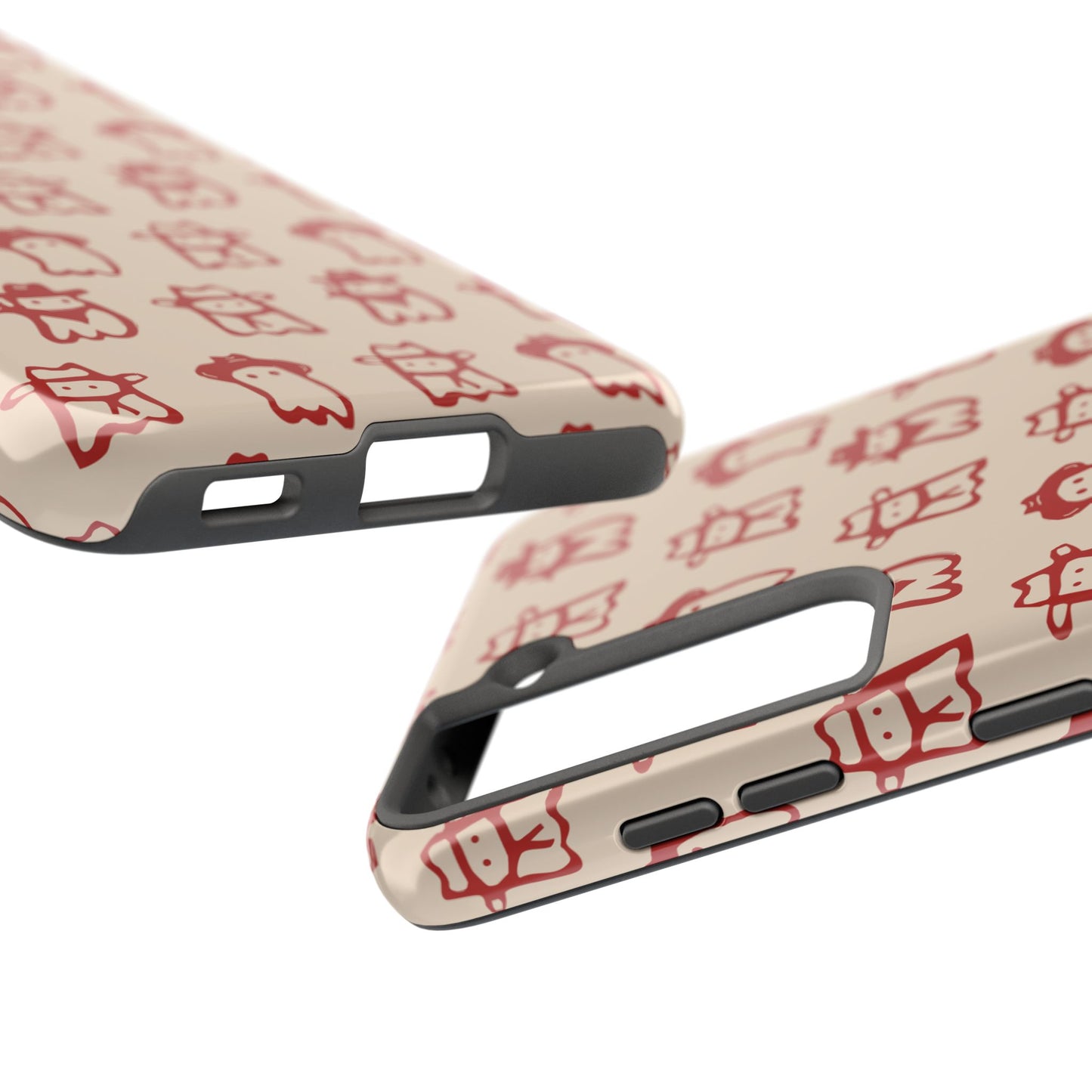 Cute Cartoon Cowboy Ghosts Halloween Western Phone Case - Tough & Stylish Protection
