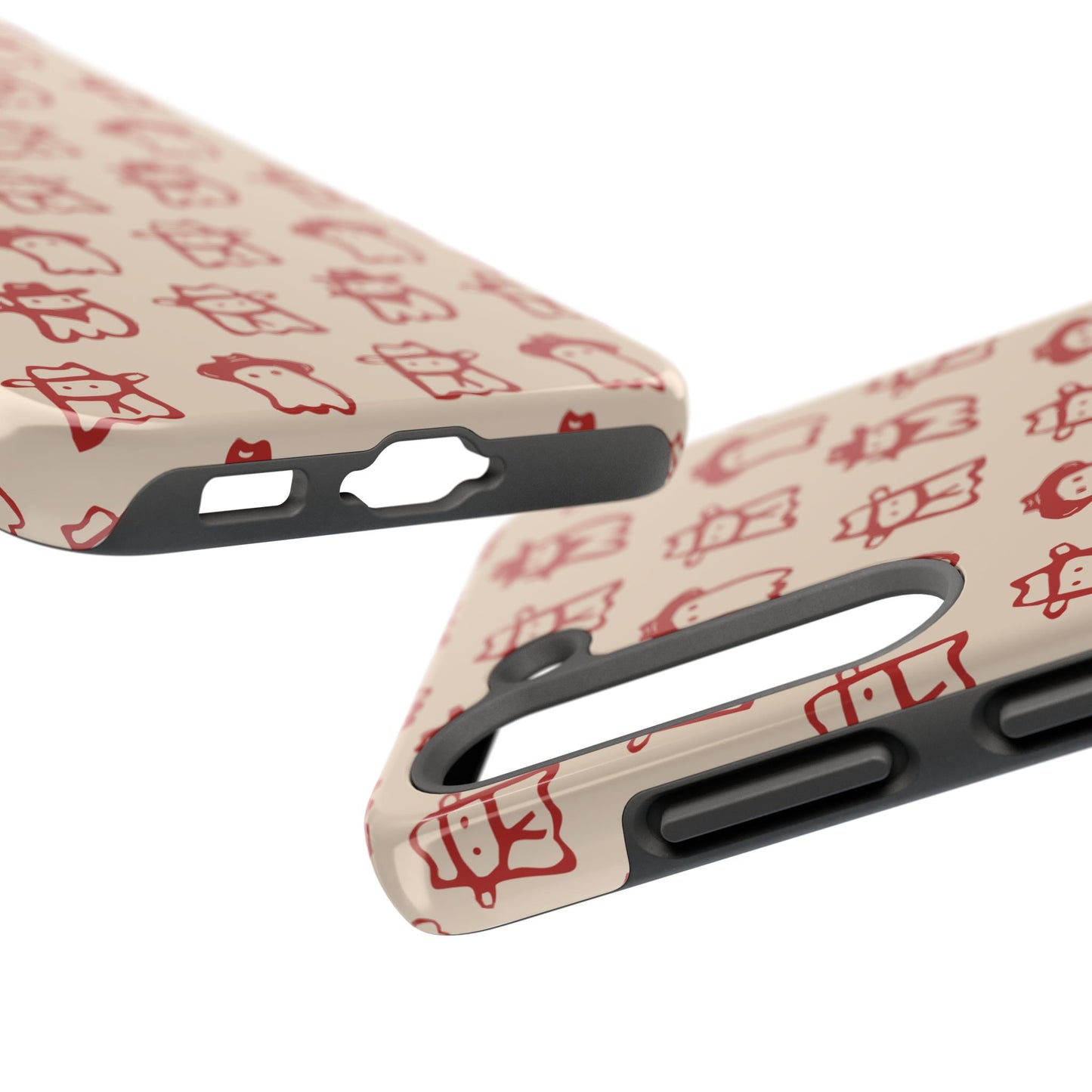 Cute Cartoon Cowboy Ghosts Halloween Western Phone Case - Tough & Stylish Protection