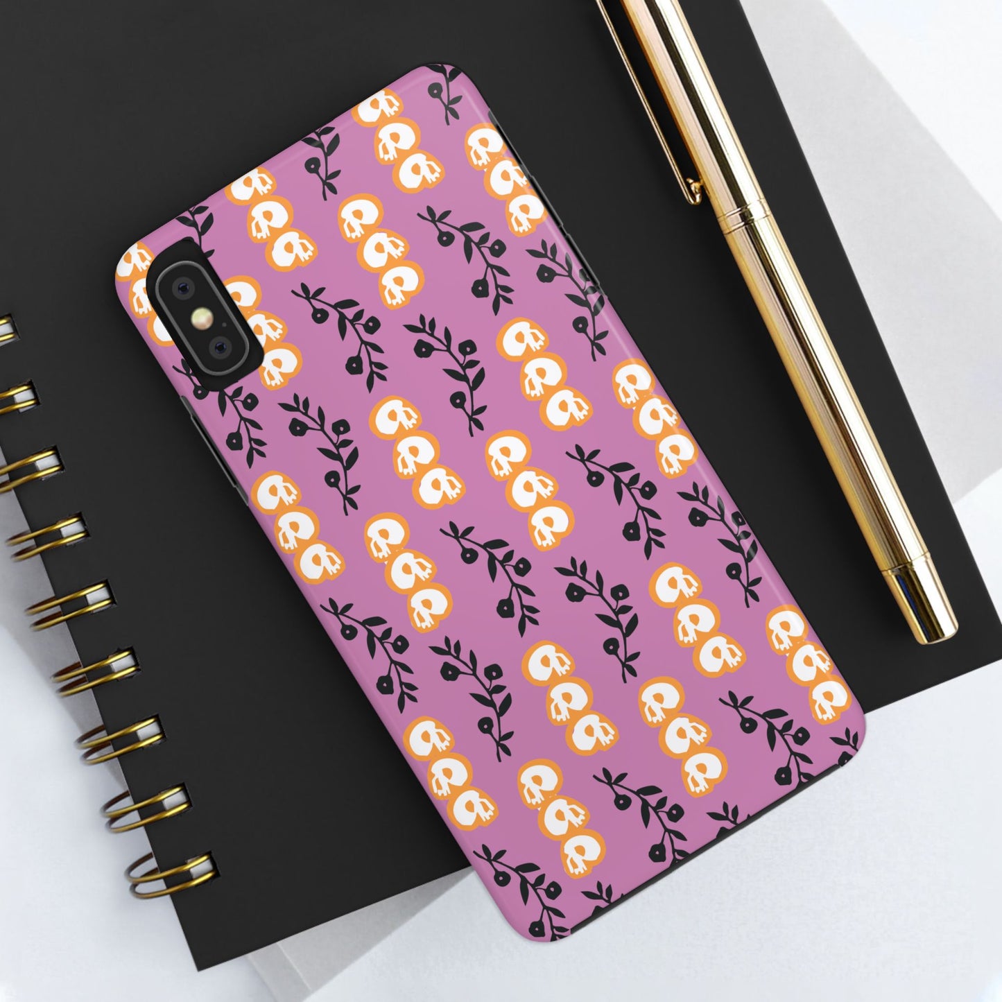 Floral Tough Phone Cases - Vibrant Protection for Your Device, Cute Gift for Her, Smartphone Cover, Stylish Floral Design, Men & [...]