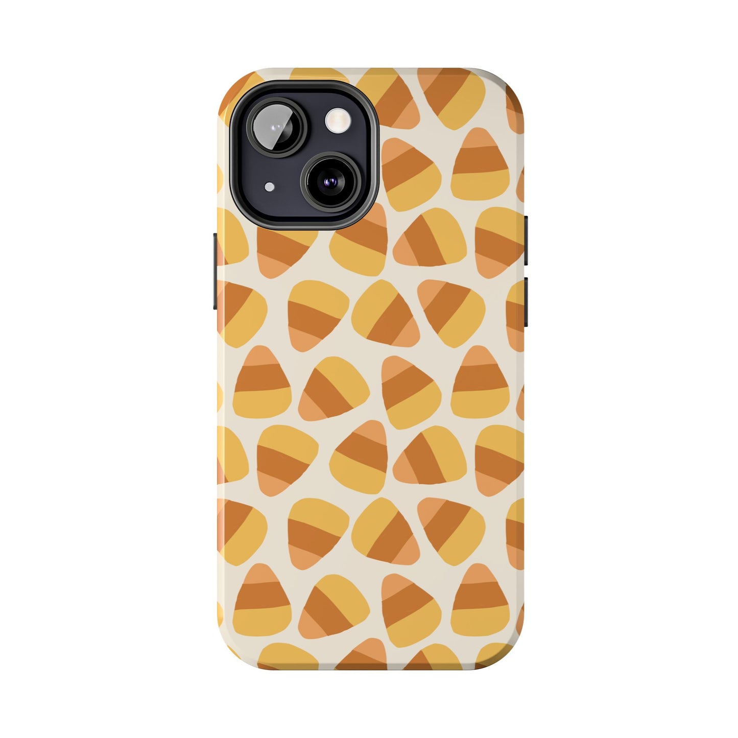 Candy Corn Phone Case | Durable Tough Cases for Halloween, Fall, Unique Gift, Festive Style, Autumn Vibes