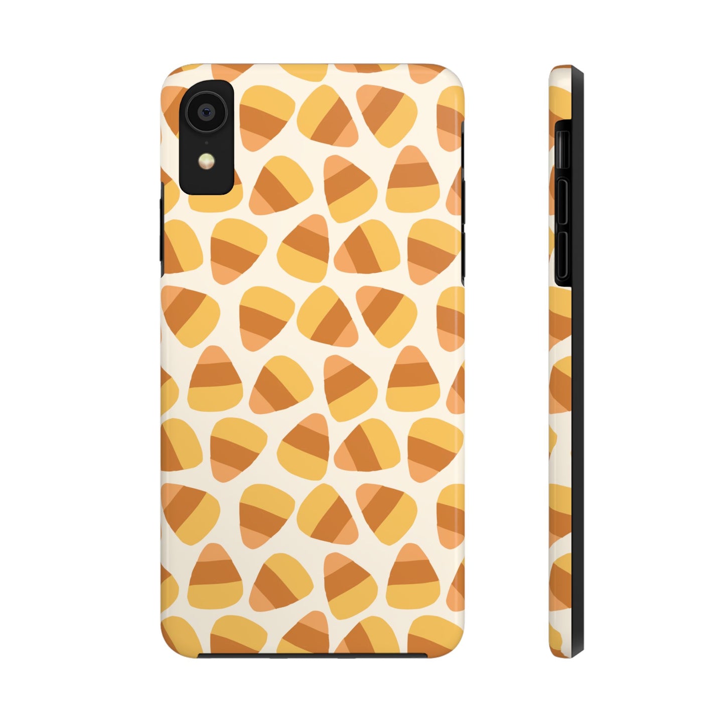 Candy Corn Phone Case | Durable Tough Cases for Halloween, Fall, Unique Gift, Festive Style, Autumn Vibes