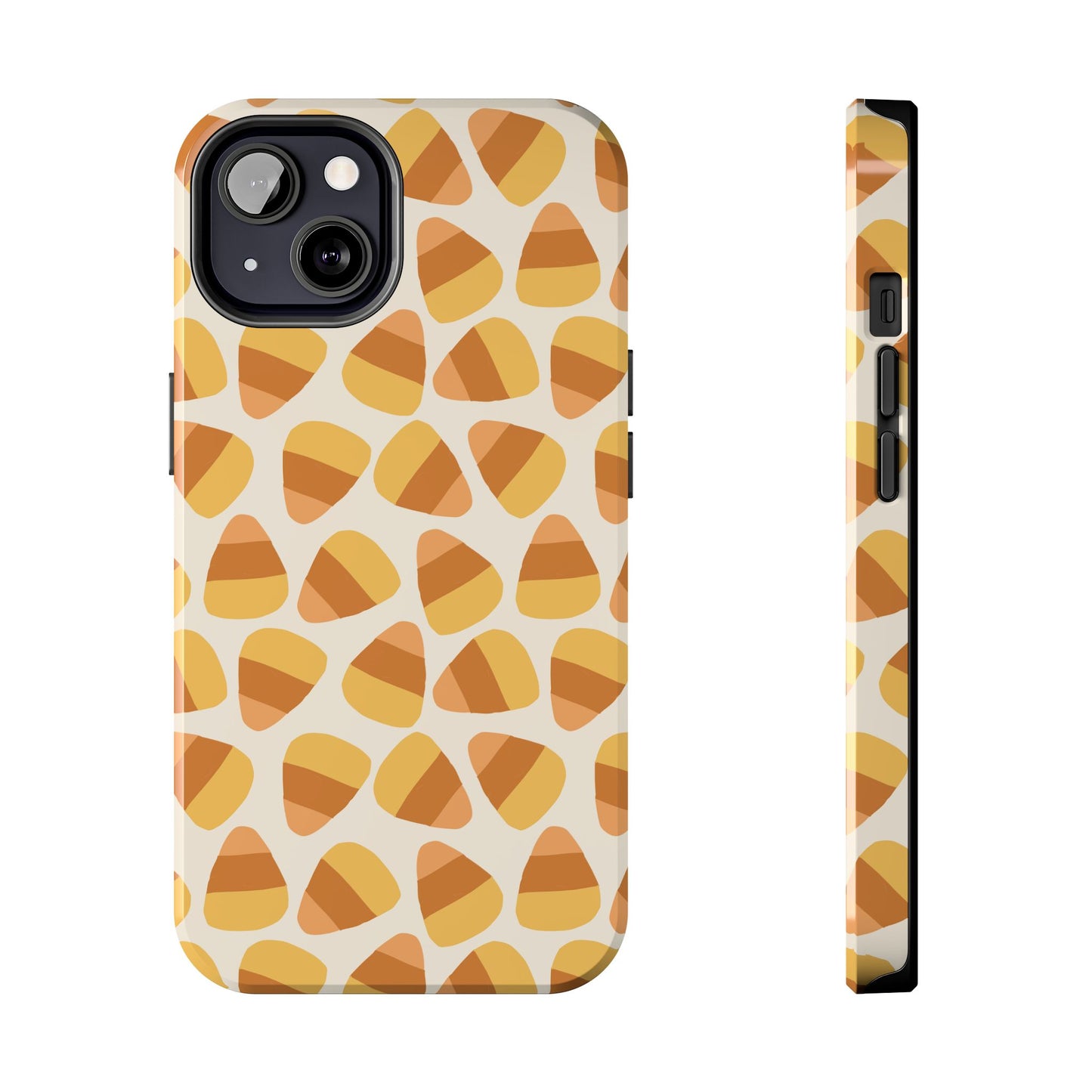 Candy Corn Phone Case | Durable Tough Cases for Halloween, Fall, Unique Gift, Festive Style, Autumn Vibes