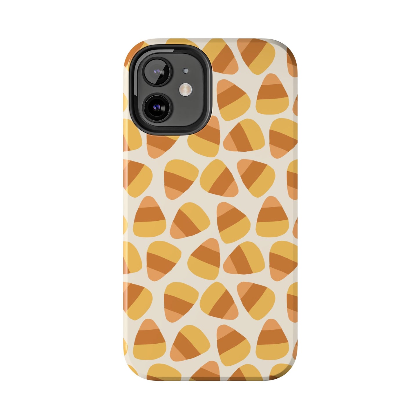 Candy Corn Phone Case | Durable Tough Cases for Halloween, Fall, Unique Gift, Festive Style, Autumn Vibes