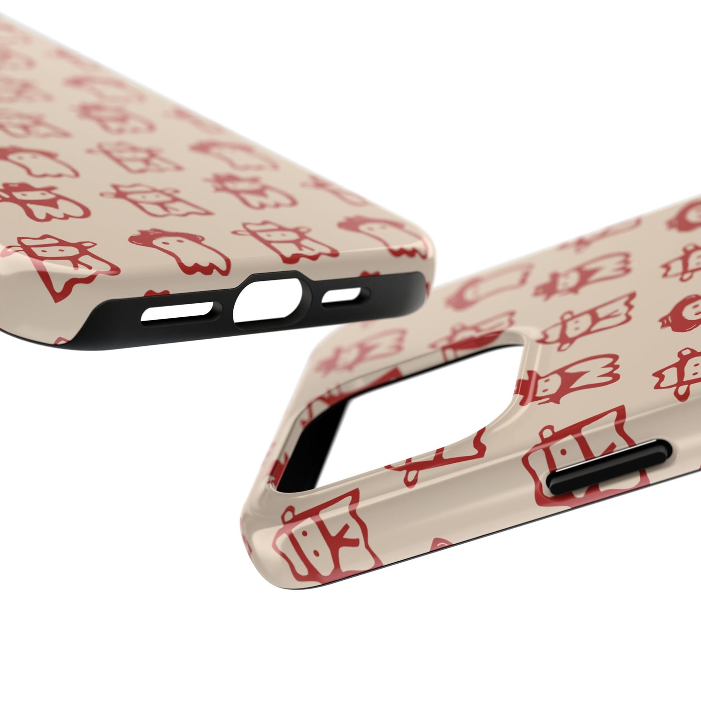 Cute Cartoon Cowboy Ghosts Halloween Western Phone Case - Tough & Stylish Protection