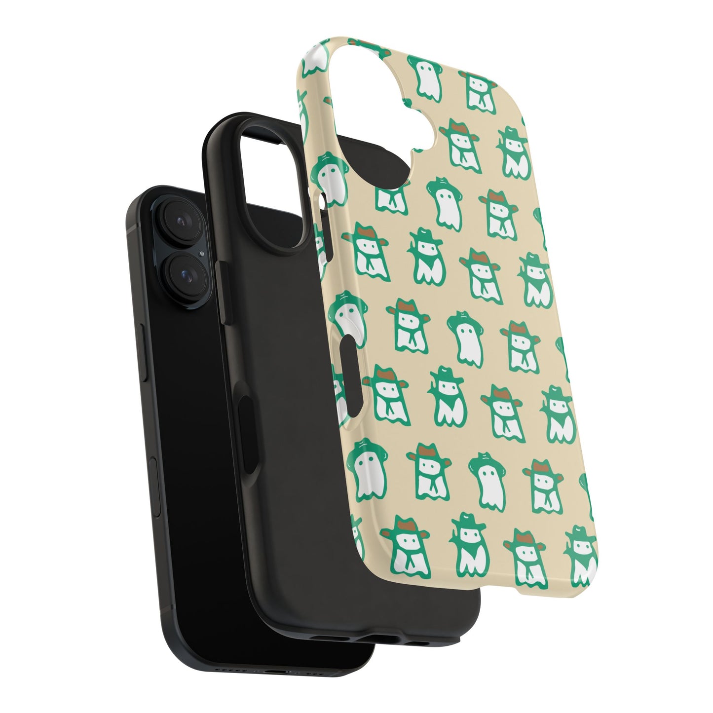 Retro Colored Geometric UFO Tough Phone Case - Desert Western UFO Accessories