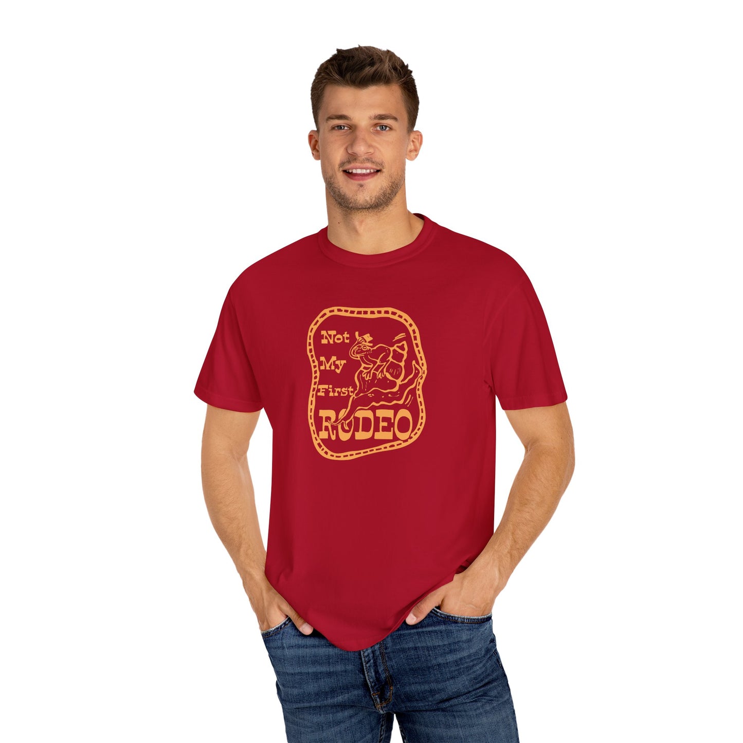 Rodeo Themed Unisex T-Shirt, Funny Graphic Tee, Western Apparel, Casual Wear, Gift for Rodeo Lovers, Summer Outfit