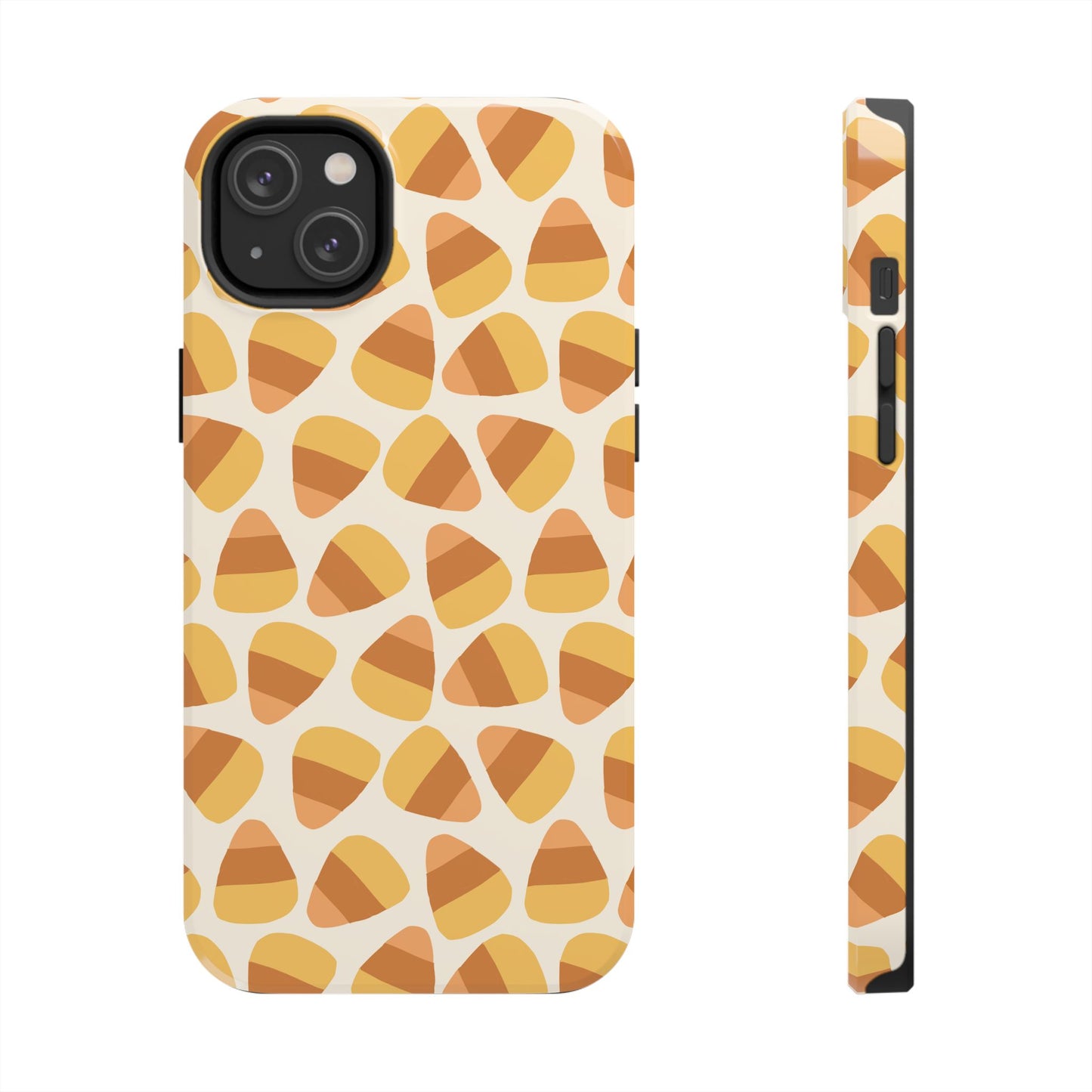 Candy Corn Phone Case | Durable Tough Cases for Halloween, Fall, Unique Gift, Festive Style, Autumn Vibes