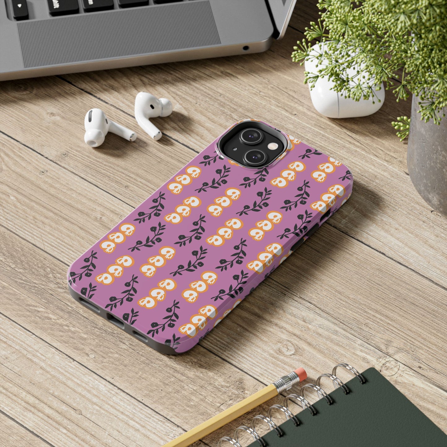 Floral Tough Phone Cases - Vibrant Protection for Your Device, Cute Gift for Her, Smartphone Cover, Stylish Floral Design, Men & [...]