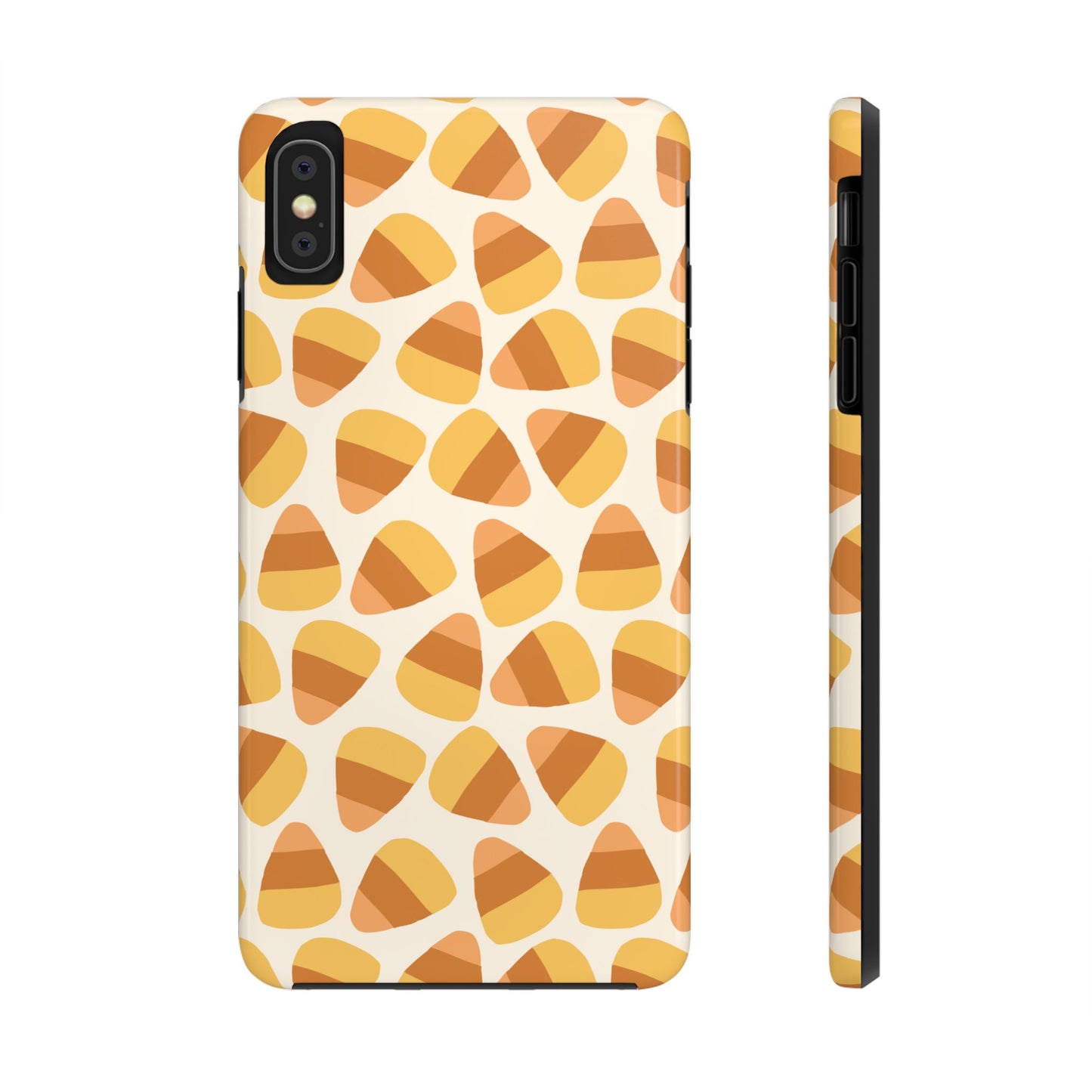 Candy Corn Phone Case | Durable Tough Cases for Halloween, Fall, Unique Gift, Festive Style, Autumn Vibes
