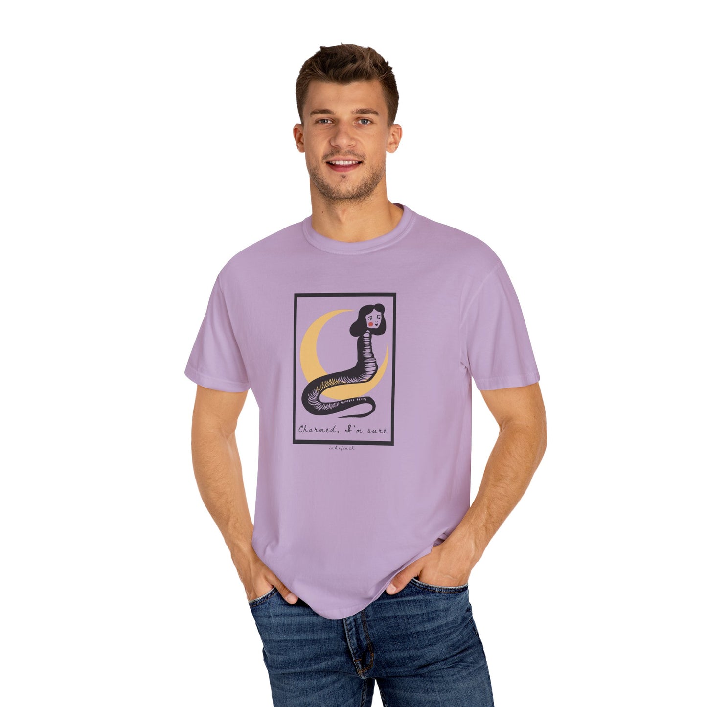 Cryptid Unisex T-shirt for Feral Girl Summer - Snake Lady Goblincore Shirt
