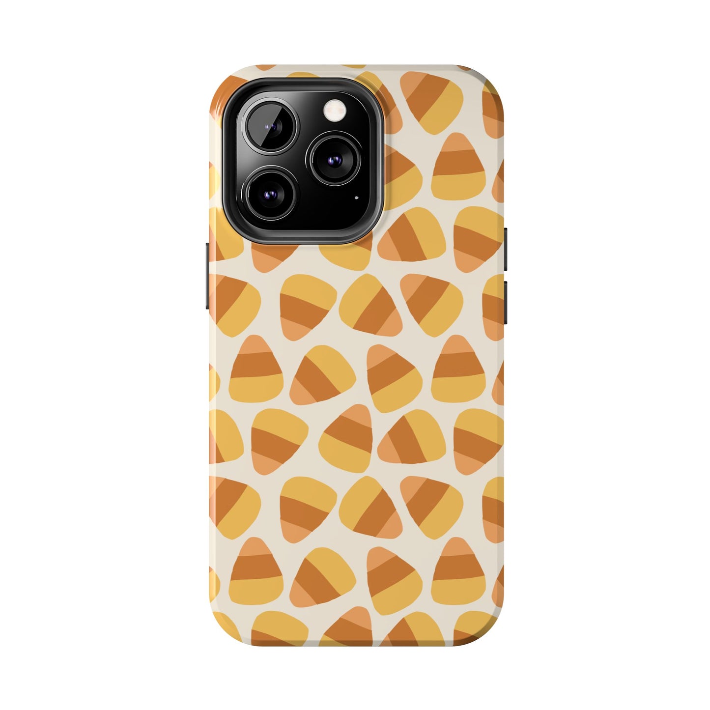 Candy Corn Phone Case | Durable Tough Cases for Halloween, Fall, Unique Gift, Festive Style, Autumn Vibes