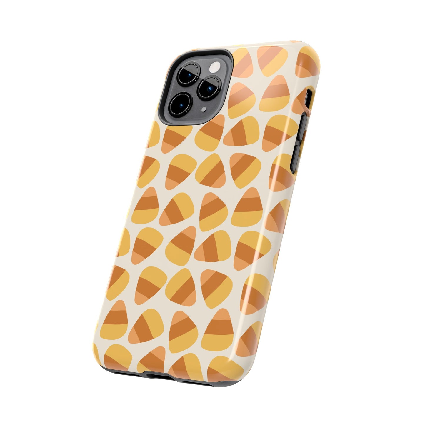 Candy Corn Phone Case | Durable Tough Cases for Halloween, Fall, Unique Gift, Festive Style, Autumn Vibes