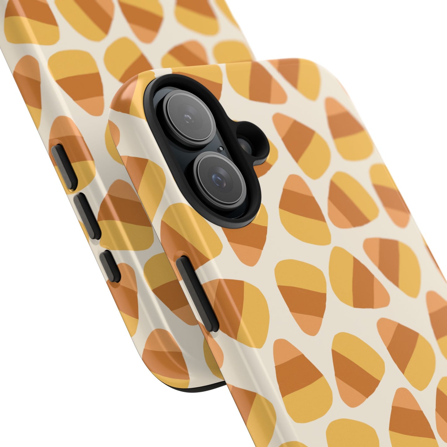 Candy Corn Phone Case | Durable Tough Cases for Halloween, Fall, Unique Gift, Festive Style, Autumn Vibes