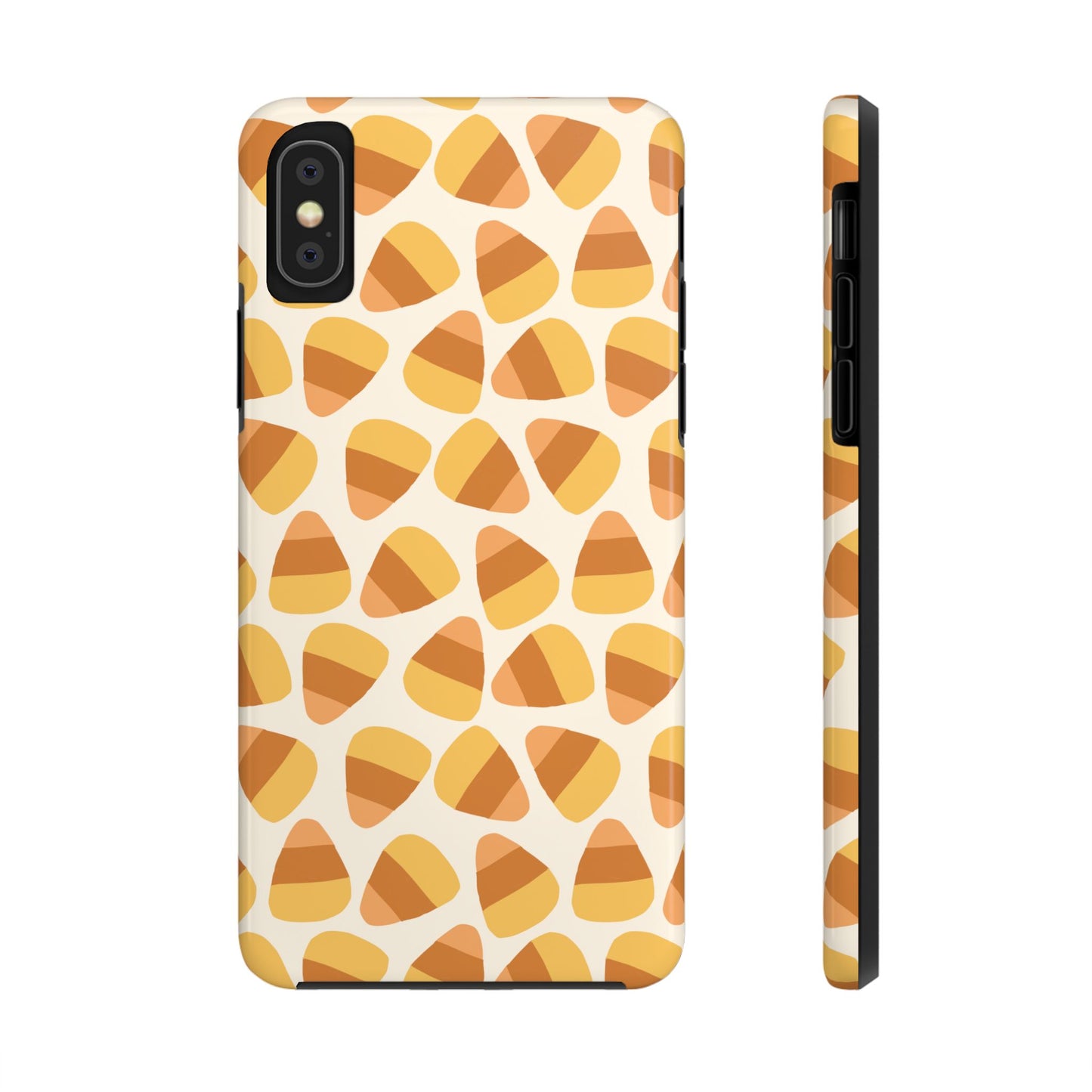 Candy Corn Phone Case | Durable Tough Cases for Halloween, Fall, Unique Gift, Festive Style, Autumn Vibes