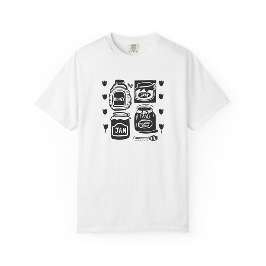Vintage Style Honey & Jam Unisex T-Shirt - Perfect for Food Lovers